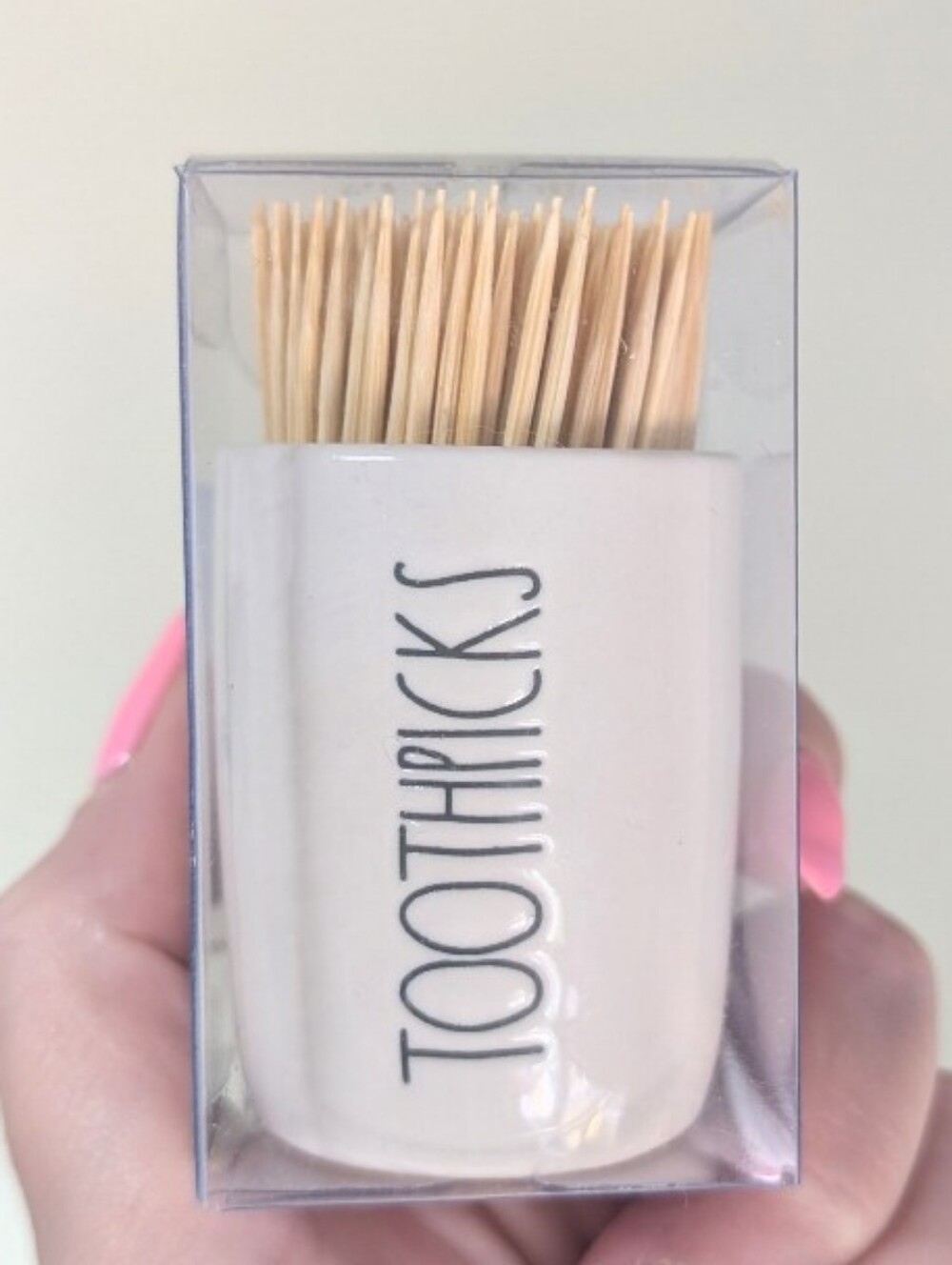 Rae Dunn TOOTHPICKS, Ceramic Kitchen Basics 🍢
